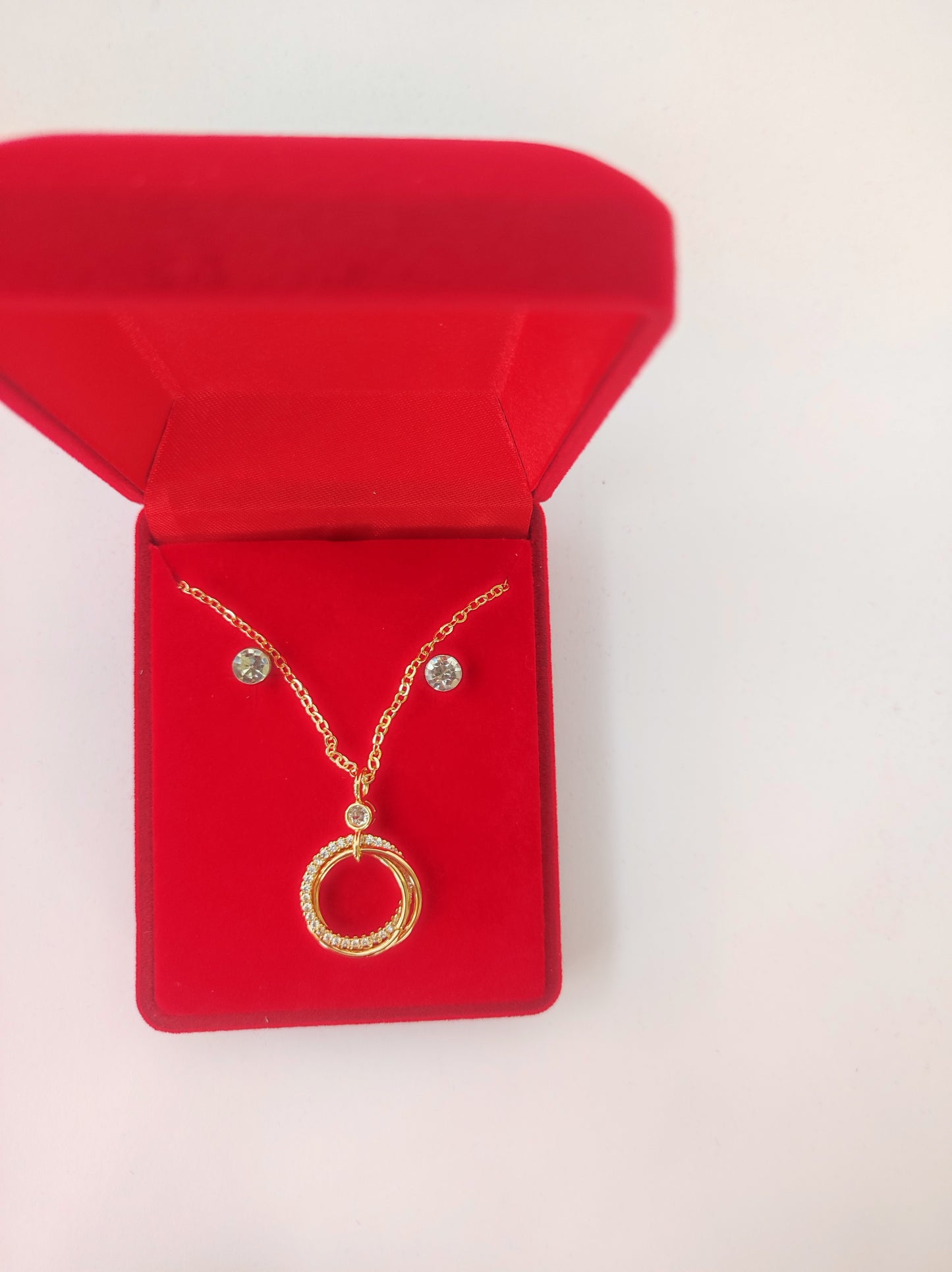 cadena + pendientes