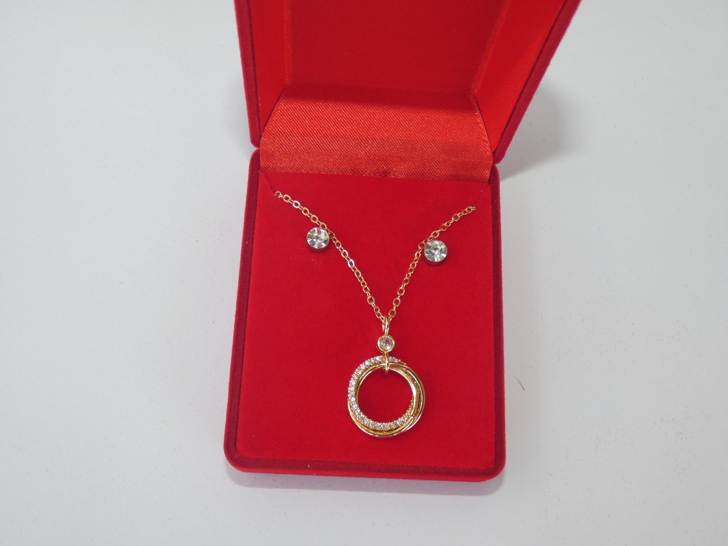 cadena + pendientes