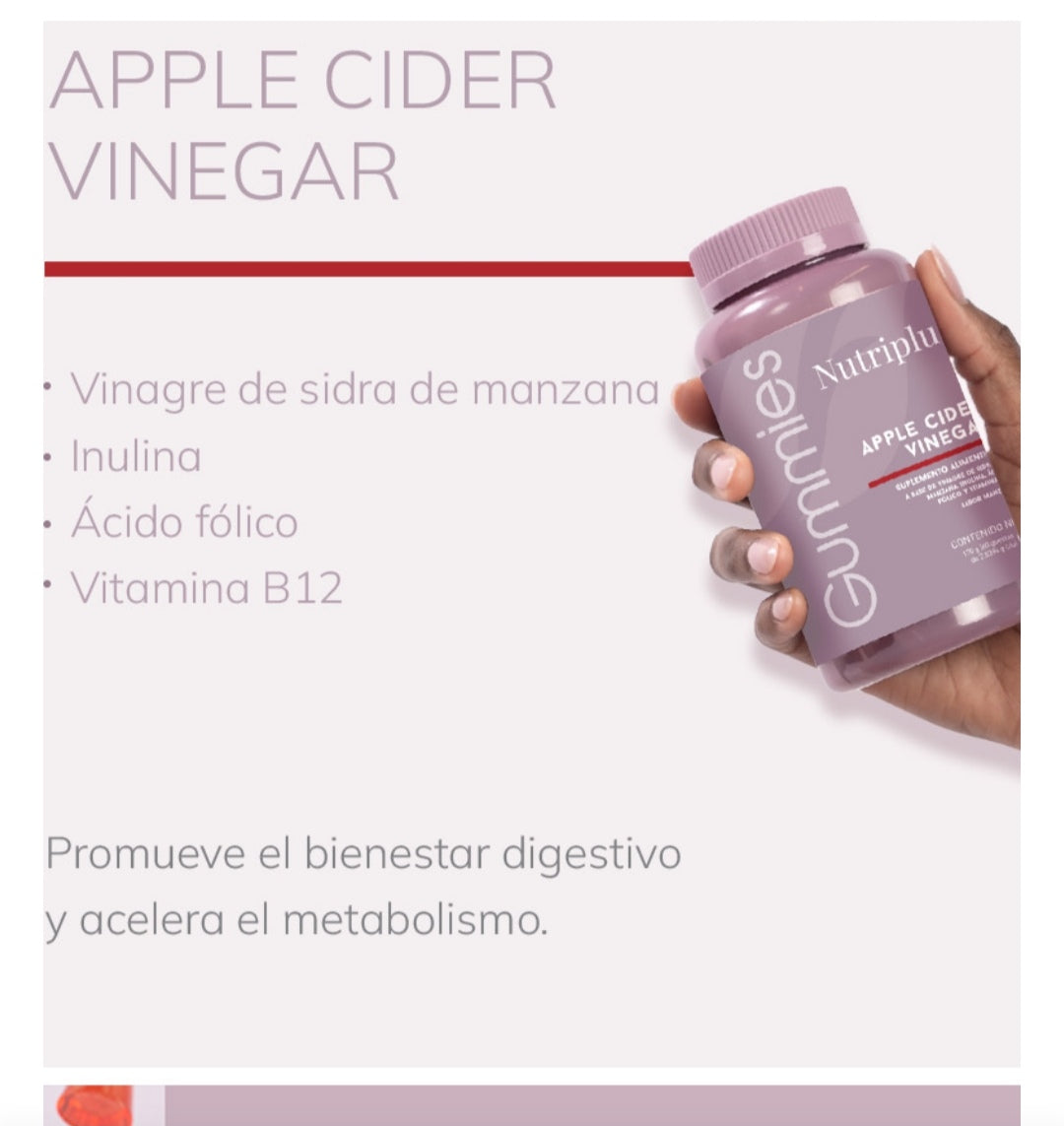 Gominolas suplemento nutritivo de vinagre de sidra de manzana